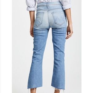 MOTHER Insider Crop Step Fray Jeans NWT